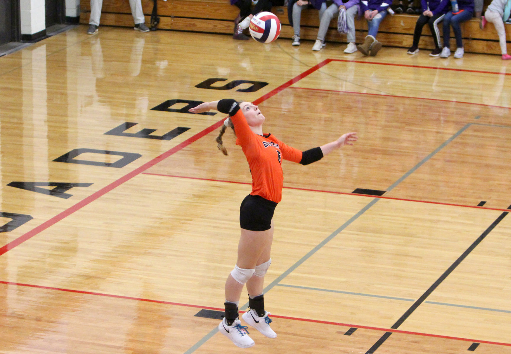 Bloomer volleyball vs Mosinee 10-27-18